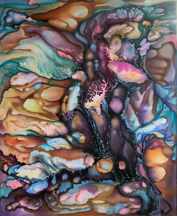 Alien  landscape Nadezda Stupina