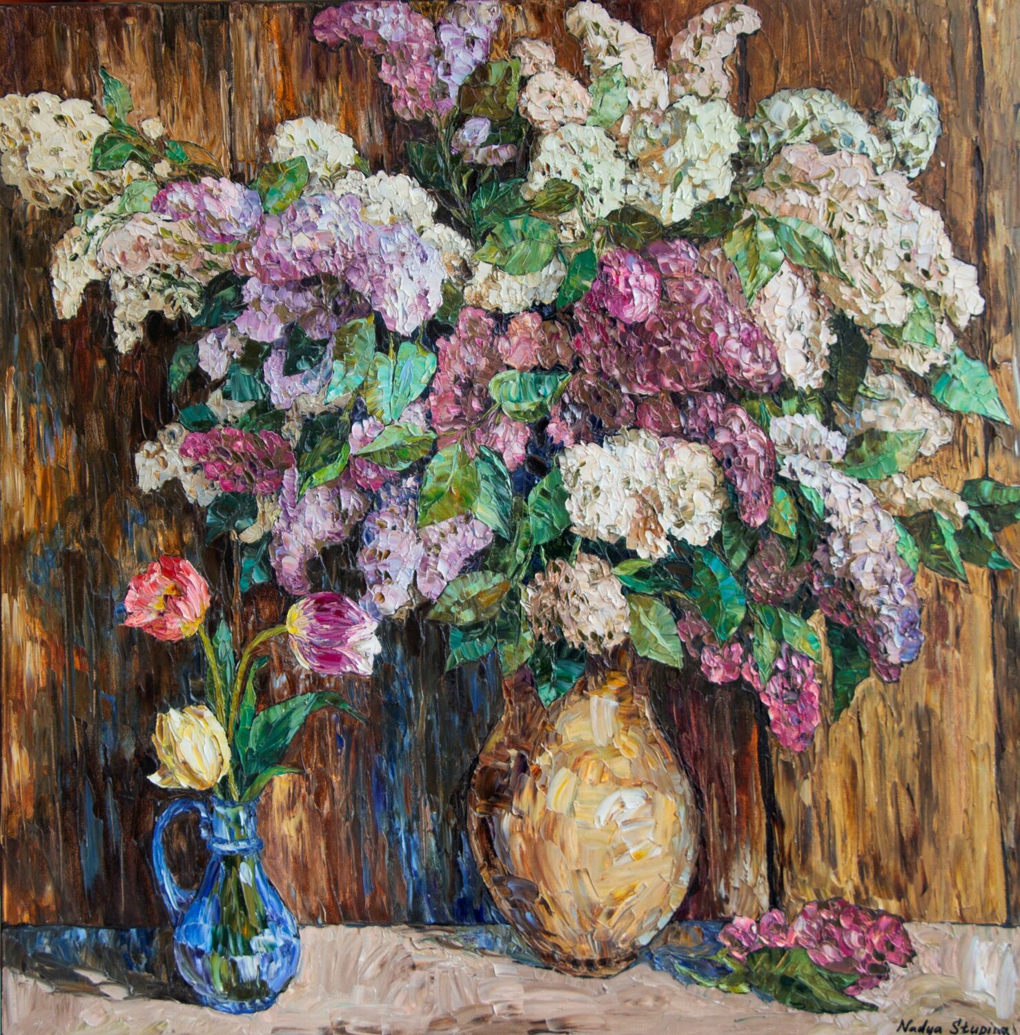 Still-life with lilac Nadezda Stupina