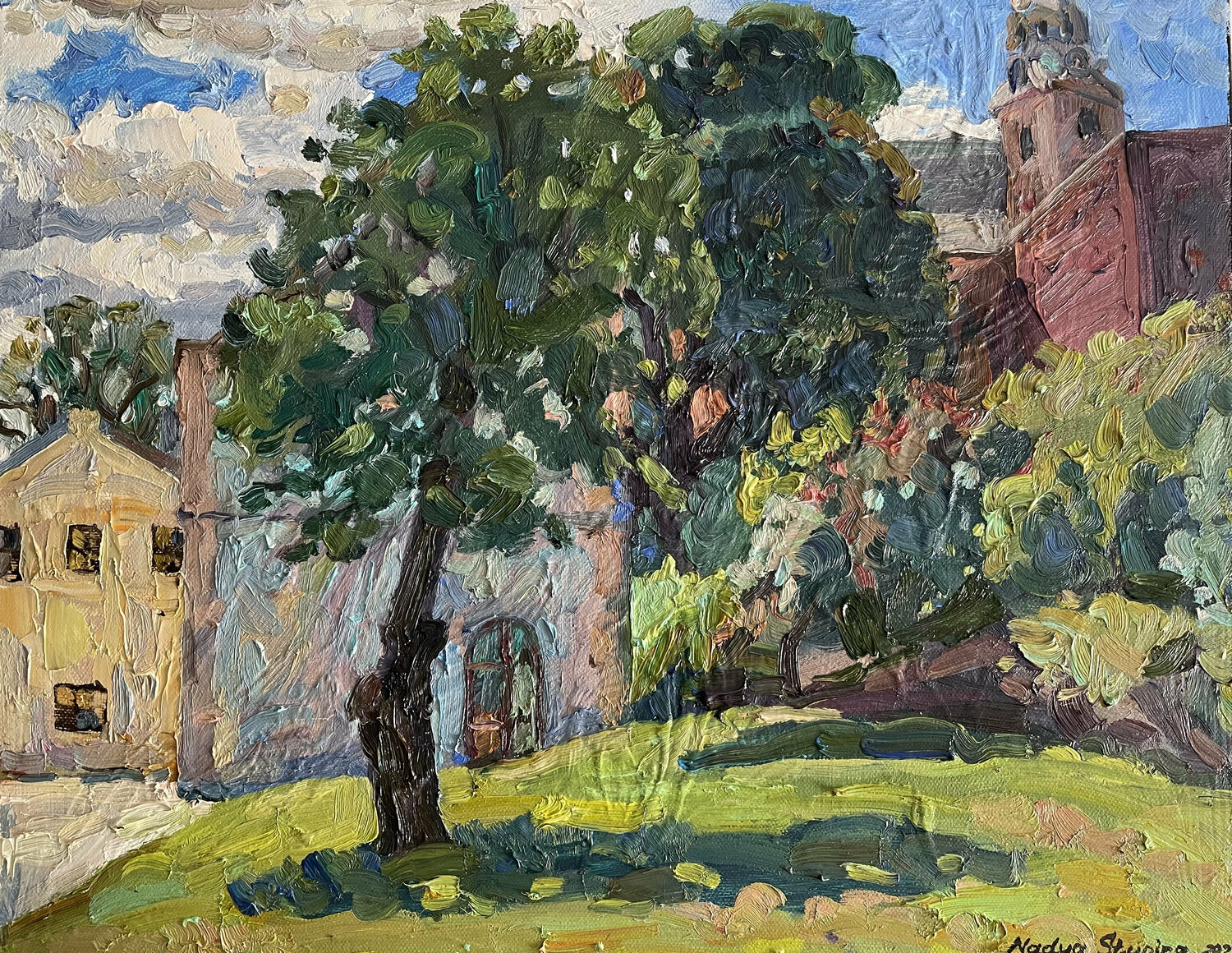 Behind the fortress wall 1 Nadezda Stupina