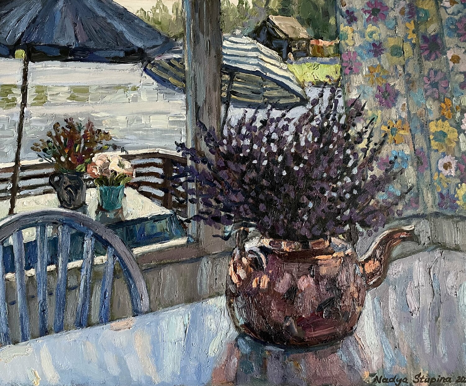 Lavender in a copper kettle Nadezda Stupina