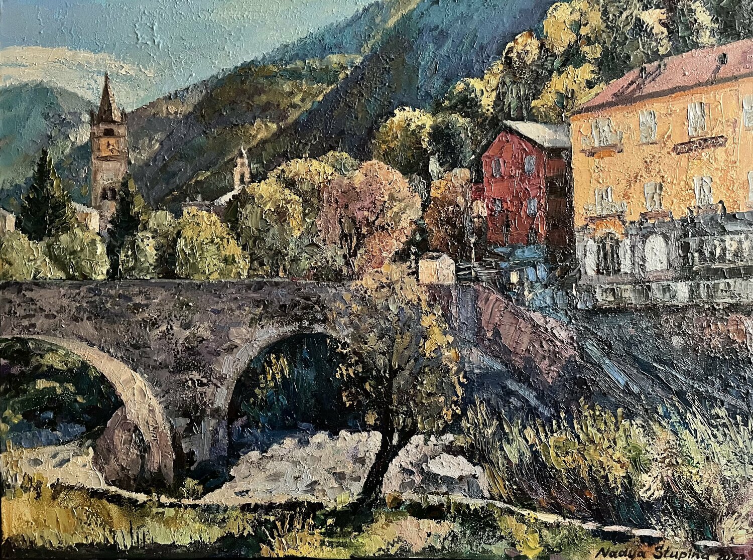 Аlpine motif Nadezda Stupina