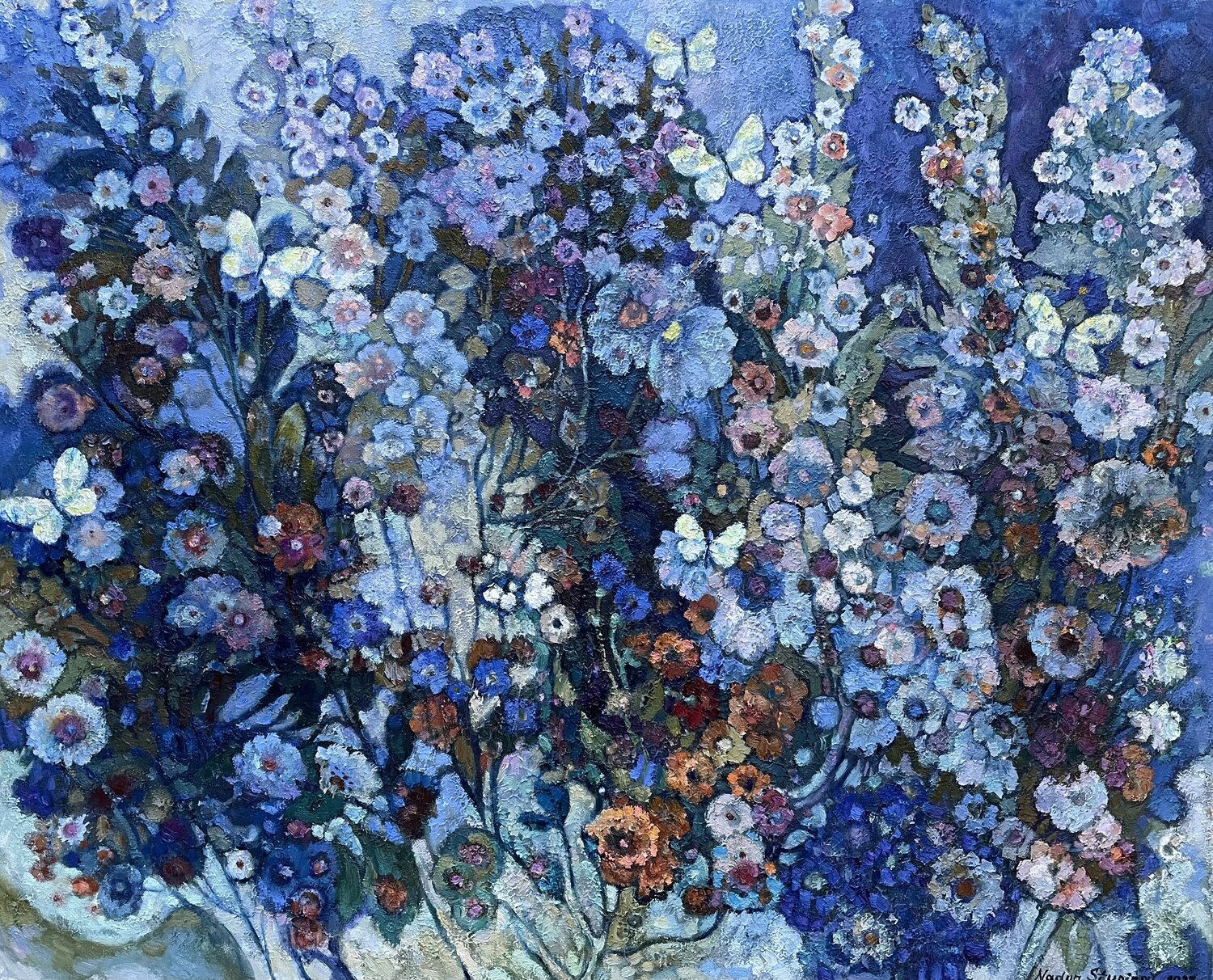 Blue summer Nadezda Stupina