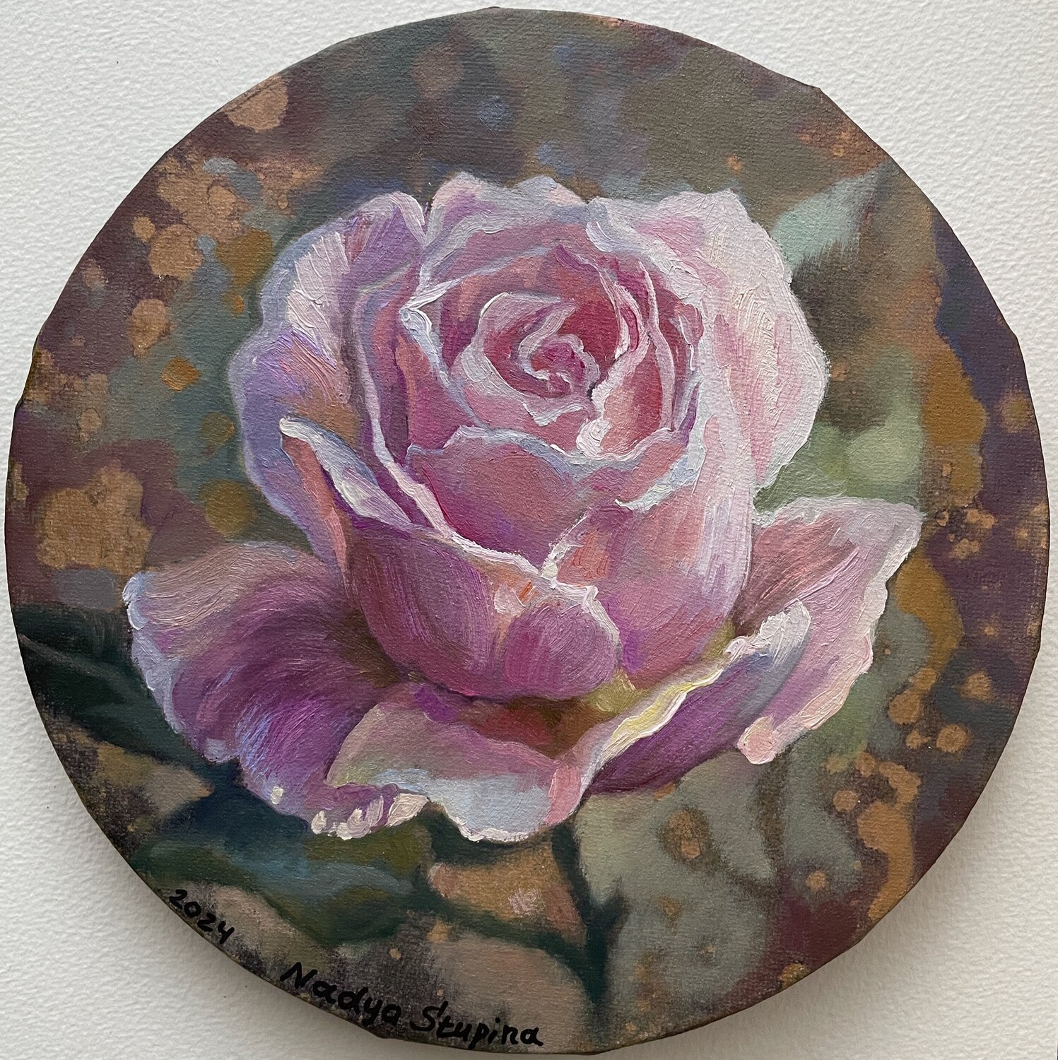 Portrait of punk rose Nadezda Stupina Originalgemälde zu verkaufen