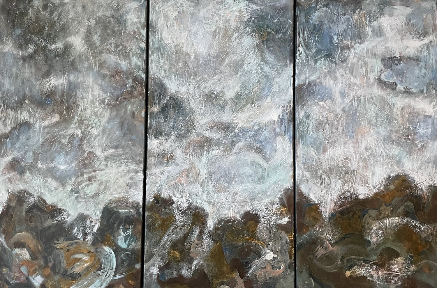 Triptych «  Symphony of nature” Nadezda Stupina