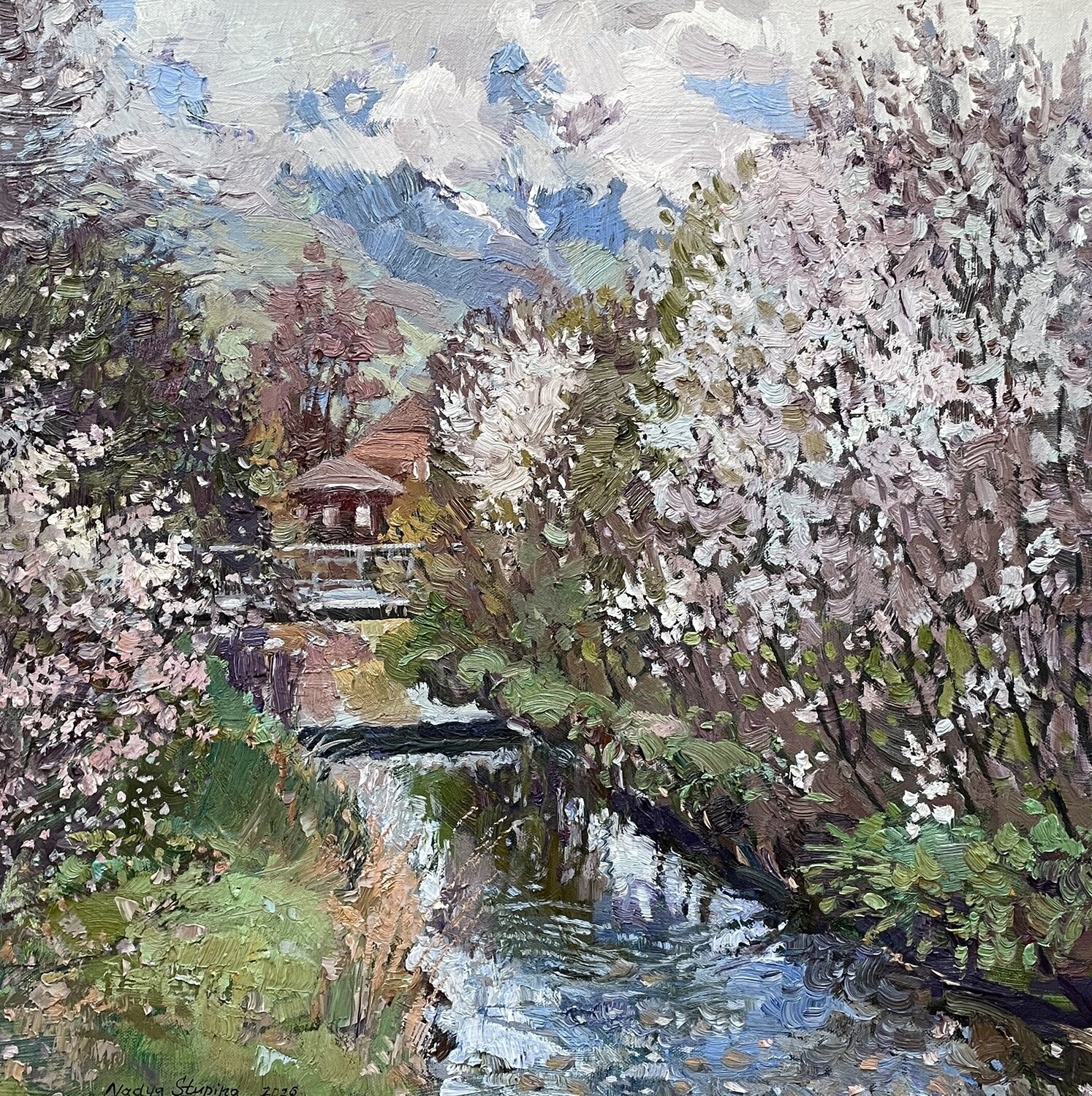 Blooming in the Alpine valley Nadezda Stupina