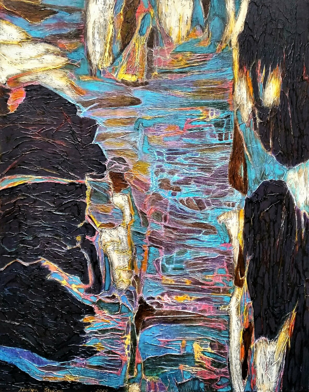 Northern legends.River Nadezda Stupina