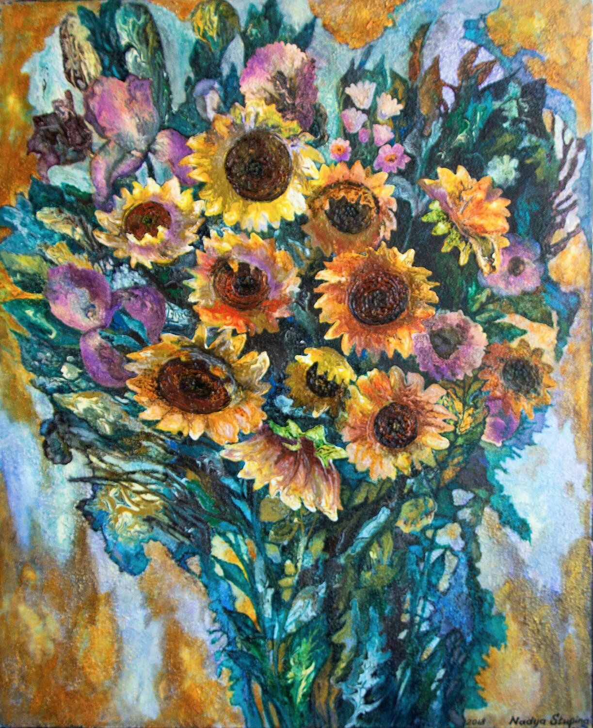 Sunflowers Nadezda Stupina