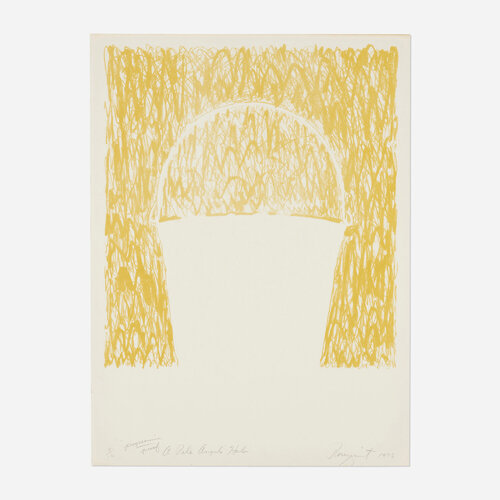 A Pale Angels Halo (Yellow) von James Rosenquist, Druck kaufen auf Singulart