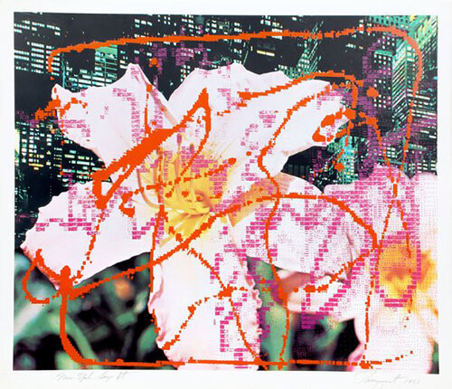 New York Says It: New York The Communications Center van James Rosenquist, Afdruk te koop op Singulart