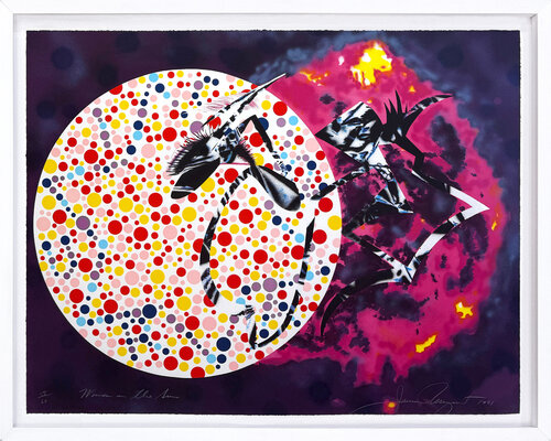 Woman in the Sun (large framed hand signed lithograph) de James Rosenquist, Impresión a la venta en Singulart