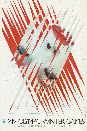 XIV Olympic Winter Games von James Rosenquist, Druck kaufen auf Singulart