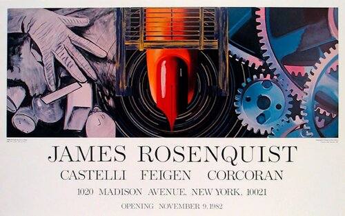 While the Earth Revolved at Night de James Rosenquist, Impresión a la venta en Singulart