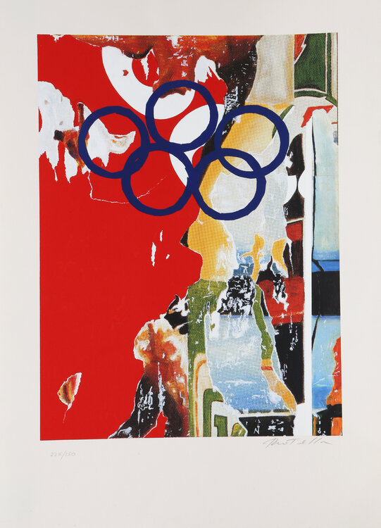 Barcelona Mimmo Rotella
