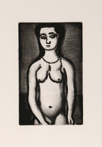 Fille Nue from Le Reincarnations du Pere Ubu by Georges Rouault, Print for Sale on Singulart