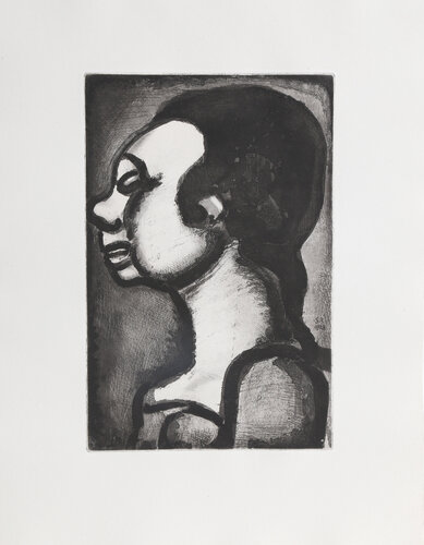 Femme Hideuse from The Reincarnations du Pere Ubu by Georges Rouault, Print for Sale on Singulart