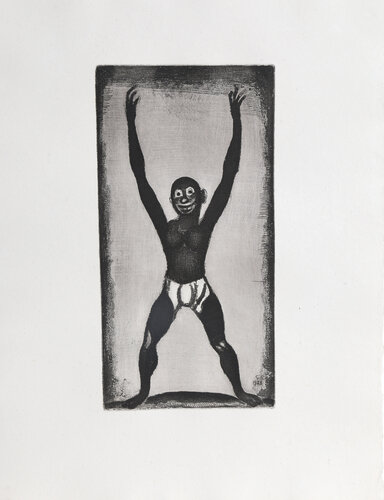 La Negre from The Reincarnations du Pere Ubu by Georges Rouault, Print for Sale on Singulart