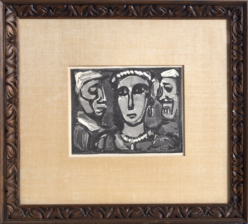 Les Visages by Georges Rouault, Print for Sale on Singulart