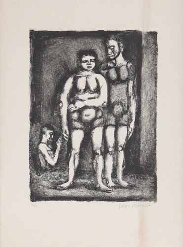 La Lutteuse by Georges Rouault, Print for Sale on Singulart