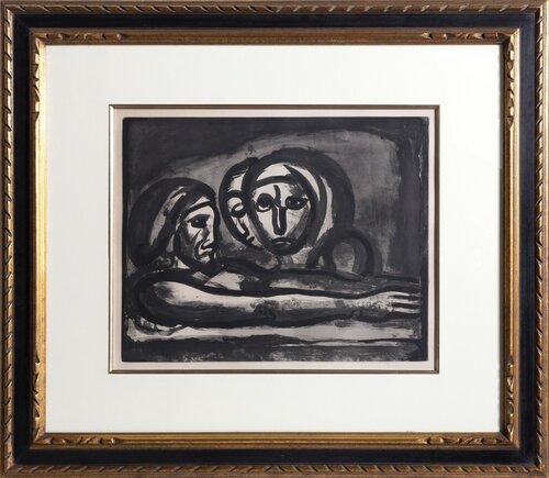 Au Presser Le Raisin Fut Foule' (In the Winepress the Grapes were Crushed ) by Georges Rouault, Print for Sale on Singulart