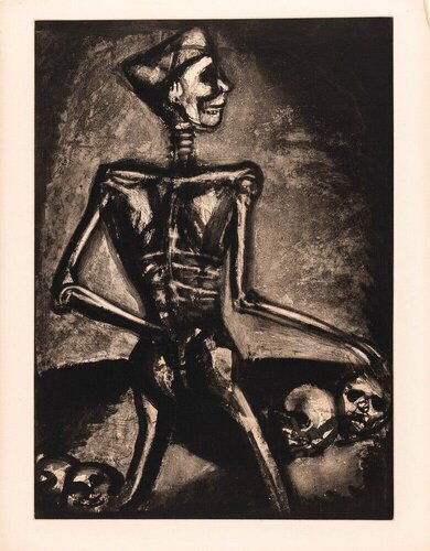 Georges Rouault (1871–1958) - Homo Homini Lupus - Etching, aquatint on paper - 1926 by Georges Rouault, Print for Sale on Singulart