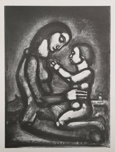 Mother and Child by Georges Rouault, 版画 for Sale on Singulart