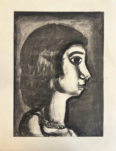 Fille dite de joie by Georges Rouault, Print for Sale on Singulart