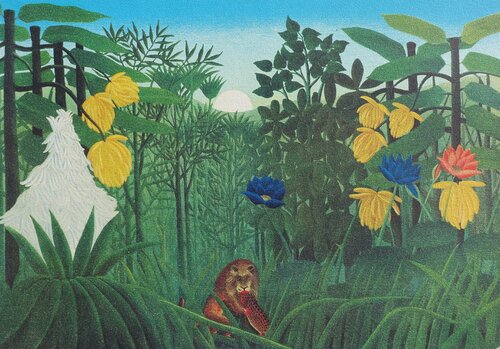 Le repas du lion by Henri Rousseau, Print for Sale on Singulart