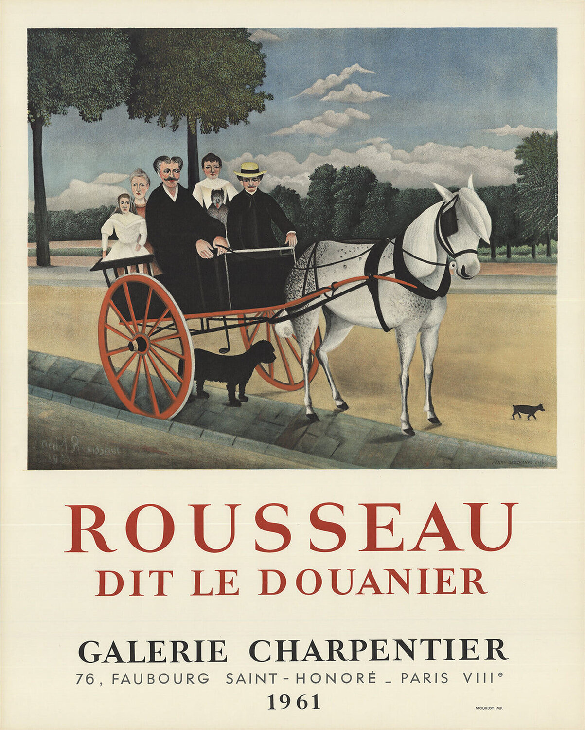 Dit Le Douanier Henri Rousseau Stampa in vendita