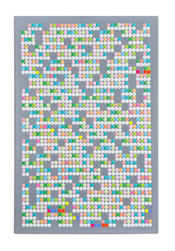 7 Plato's Republic, (Book IV, 438e cont.) van Josh Rowell, Schilderij te koop op Singulart