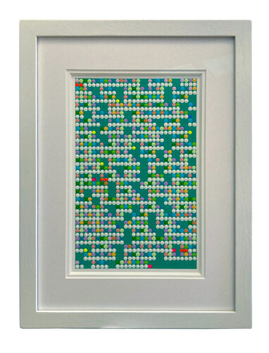 Marcus Aurelius Meditations, 6:48 (Green) by Josh Rowell, Painting for Sale on Singulart