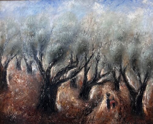 Road to Sefad de Reuven Rubin, Pintura a la venta en Singulart