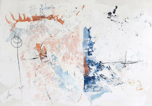 White S04 di Isabelle Fournet, Pittura in vendita su Singulart