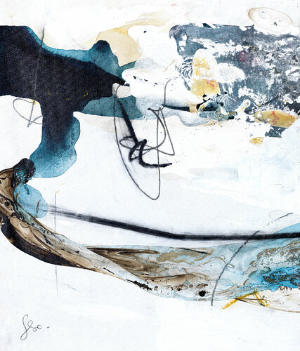 L'esprit des eaux di Isabelle Fournet, Pittura in vendita su Singulart