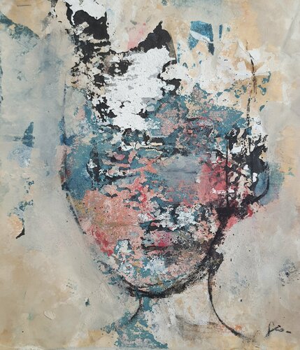 Portrait SP03 di Isabelle Fournet, Pittura in vendita su Singulart