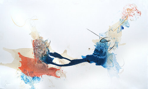 Petite crique di Isabelle Fournet, Pittura in vendita su Singulart