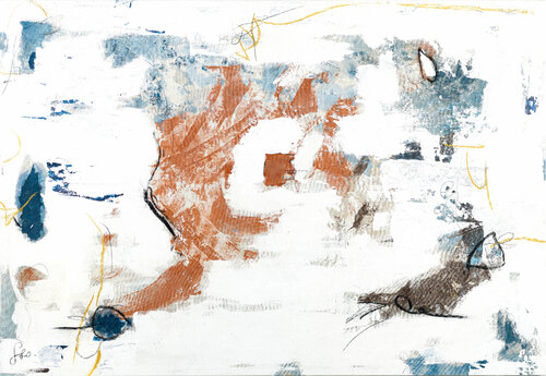 White S06 van Isabelle Fournet, Schilderij te koop op Singulart