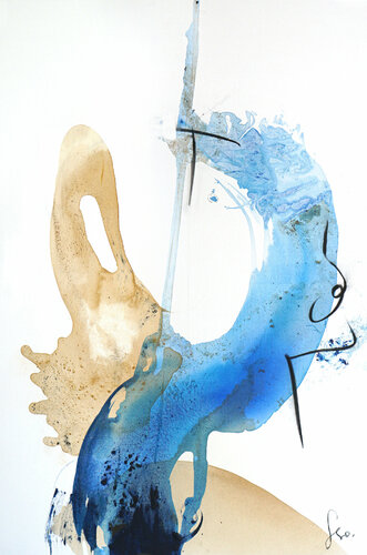 Mediterranean S10 van Isabelle Fournet, Schilderij te koop op Singulart