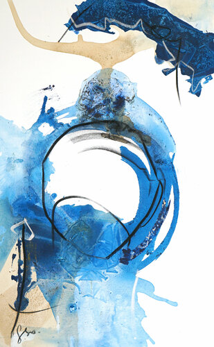 Mediterranean S11 van Isabelle Fournet, Schilderij te koop op Singulart