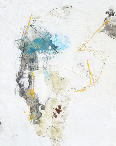White C01 di Isabelle Fournet, Pittura in vendita su Singulart
