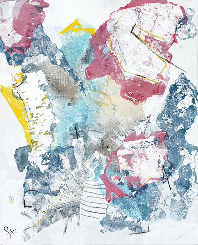 El alba - Balearic Island van Isabelle Fournet, Schilderij te koop op Singulart