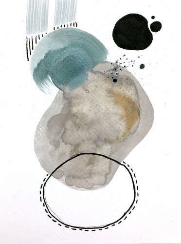 Geometrical space di Isabelle Fournet, Opera su carta in vendita su Singulart