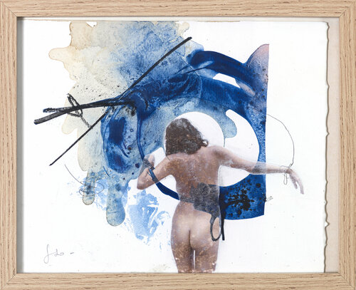 Femme dans l'eau by Isabelle Fournet, 종이 for Sale on Singulart