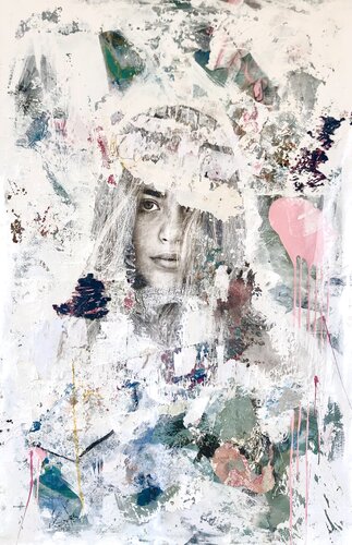 Songes de Loulou II van Isabelle Fournet, Schilderij te koop op Singulart