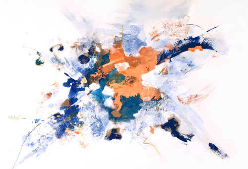 Flor y Mar van Isabelle Fournet, Schilderij te koop op Singulart