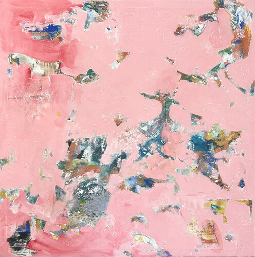 El coral rojo del mediterráneo van Isabelle Fournet, Schilderij te koop op Singulart