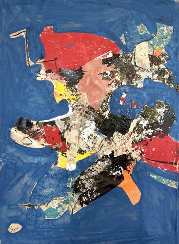 Miró y el Mediterráneo van Isabelle Fournet, Schilderij te koop op Singulart