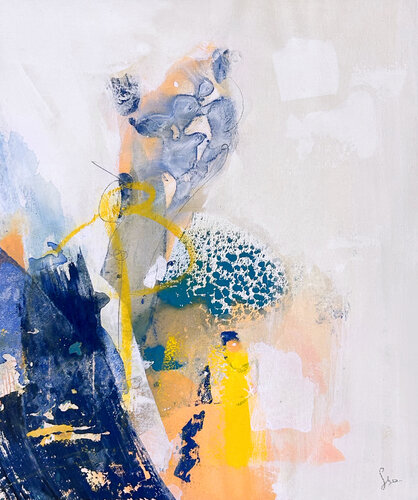 Mediterranean Nudibranch de Isabelle Fournet, Pintura a la venta en Singulart