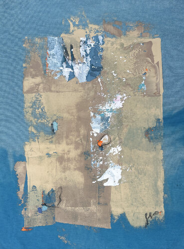 Le bleu I de Isabelle Fournet, Pintura a la venta en Singulart