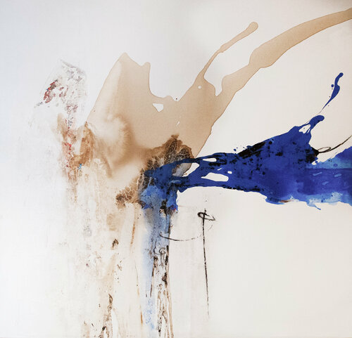 Mediterranean S04 par Isabelle Fournet, Peinture en vente sur Singulart