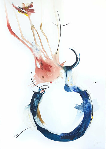 La Cala, Baleares van Isabelle Fournet, Schilderij te koop op Singulart